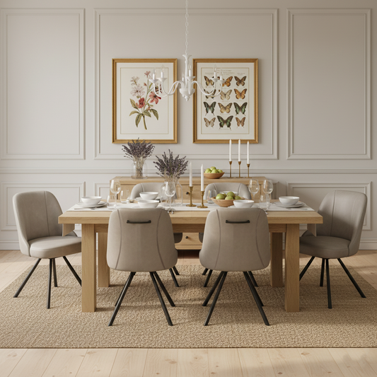 Chaise gris clair | Eran