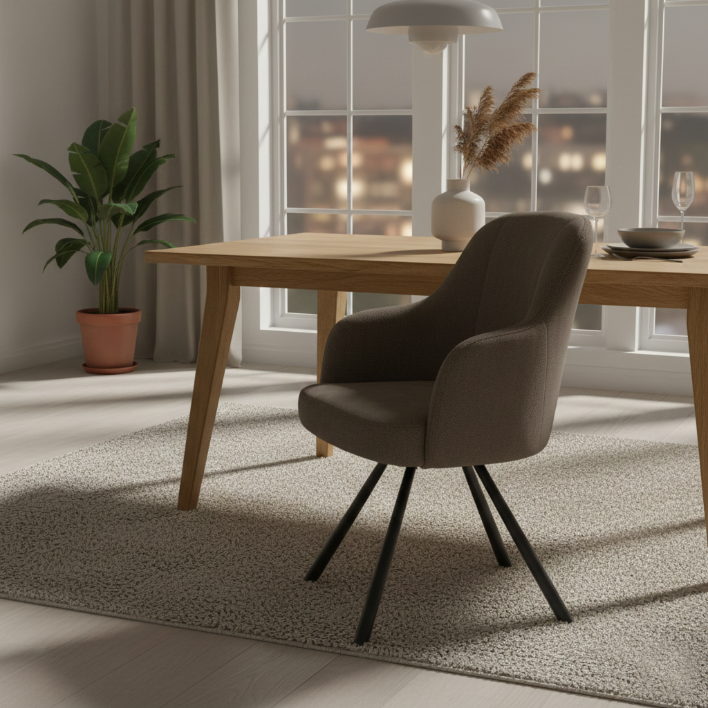 Fauteuil brun | Eran II