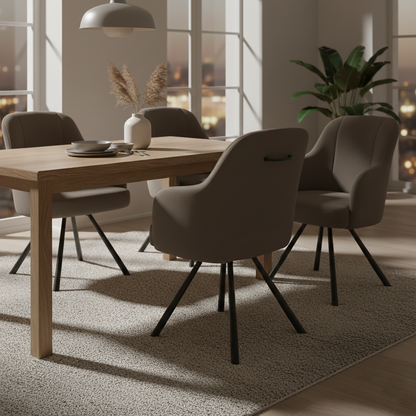 Fauteuil brun | Eran II
