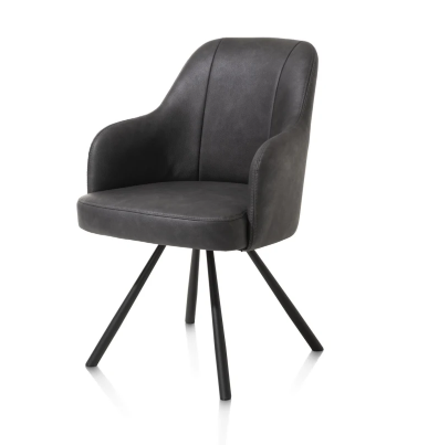 Fauteuil anthracite | Eran