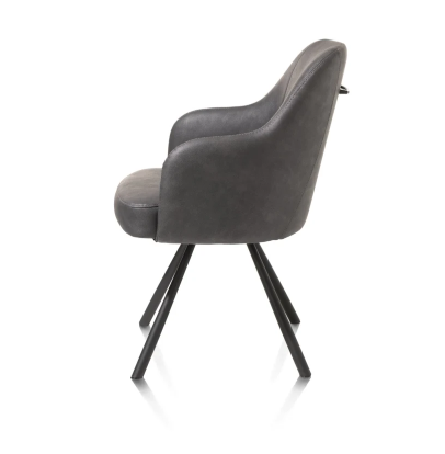 Fauteuil anthracite | Eran