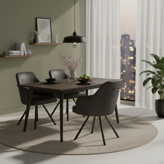 Fauteuil anthracite | Eran