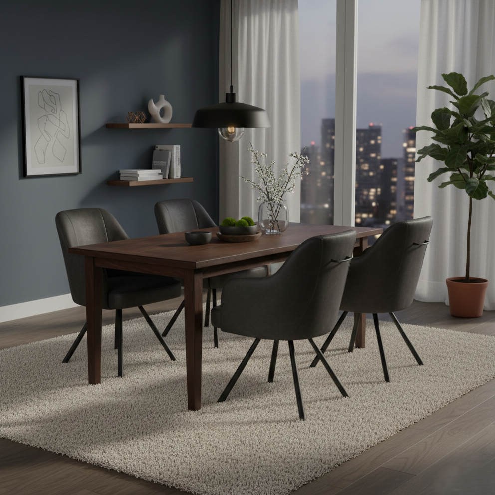 Fauteuil anthracite | Eran