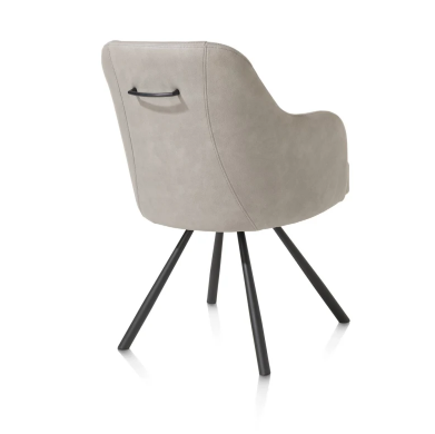 Fauteuil gris clair | Eran