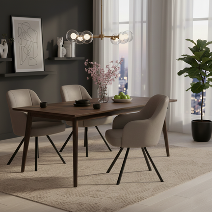 Fauteuil gris clair | Eran