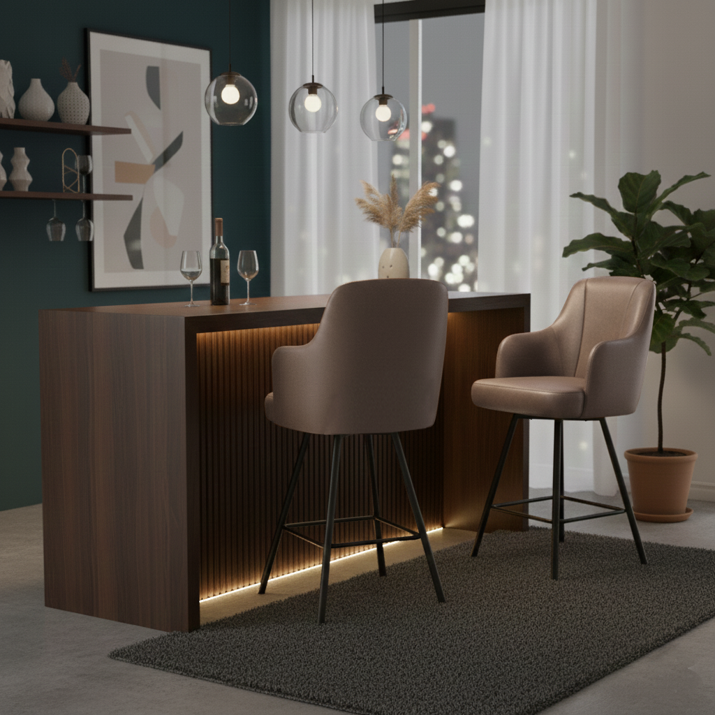 Chaise de bar foie | Eran