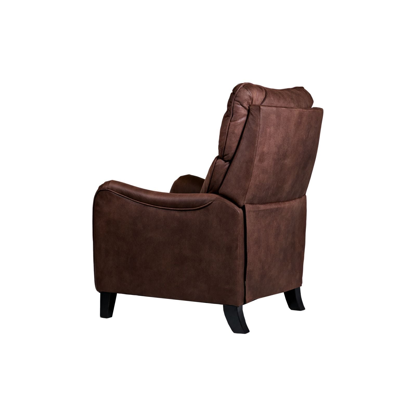 Fauteuil relax manuel microfibre Camboya Chocolat