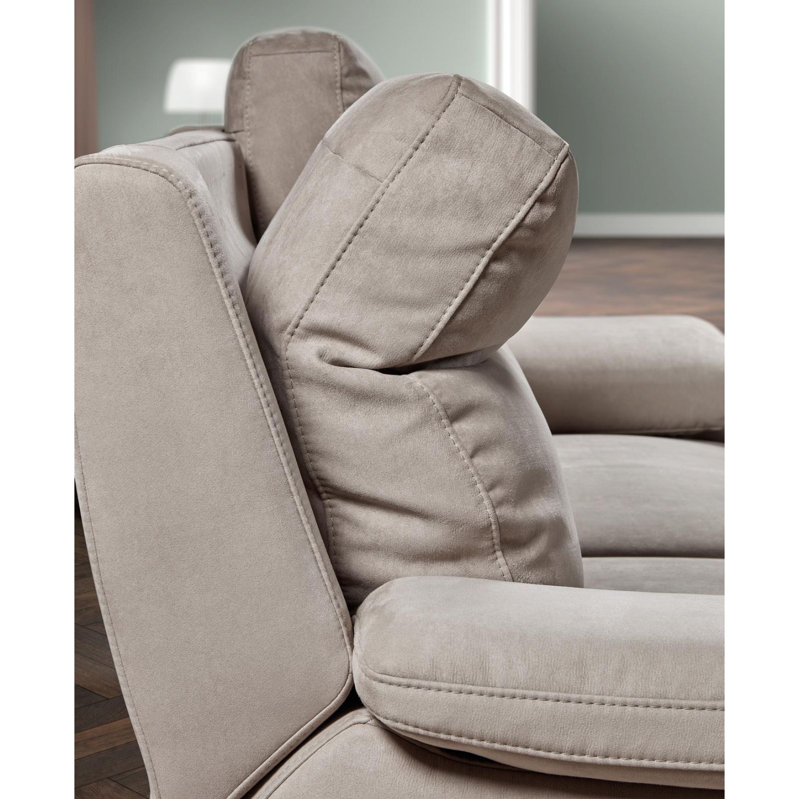 Canapé 2 places fixes Orense Beige