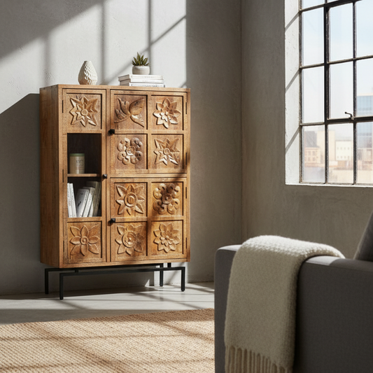 Buffet haut 3 portes | Manguier Sculture