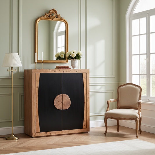 Buffet haut 2 portes | Acacia Dimona