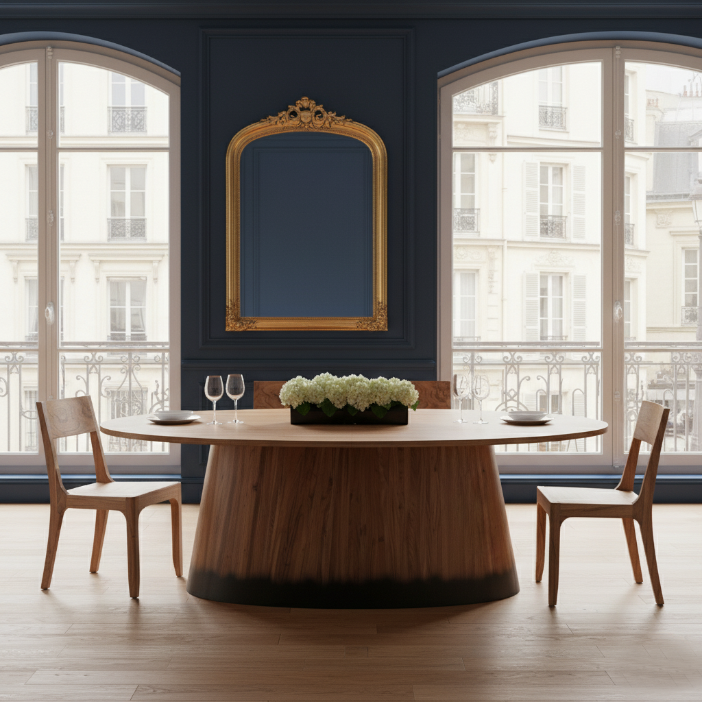 Mesa de comedor ovalada 200 cm | Acacia Dimona