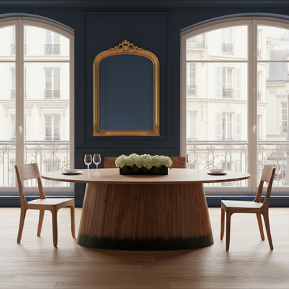 Mesa de comedor ovalada 200 cm | Acacia Dimona