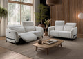 Sofá de 3 lugares com 2 poltronas reclináveis ​​​​| Dallas