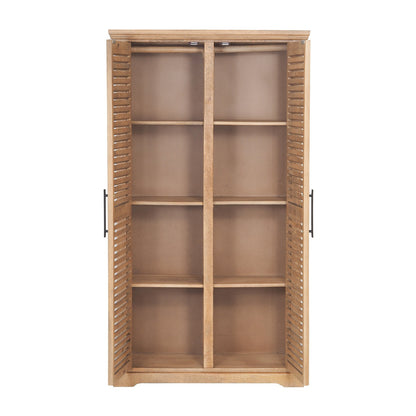Armoire à 2 portes bois massif en manguier – Paran
