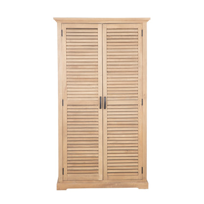 Armario de 2 puertas de madera maciza de mango – Paran