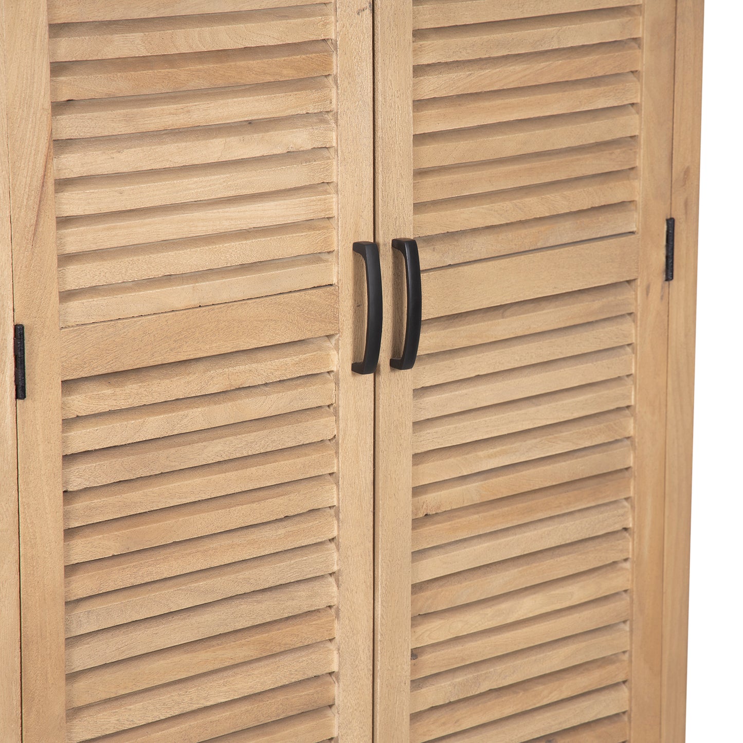 Armario de 2 puertas de madera maciza de mango – Paran