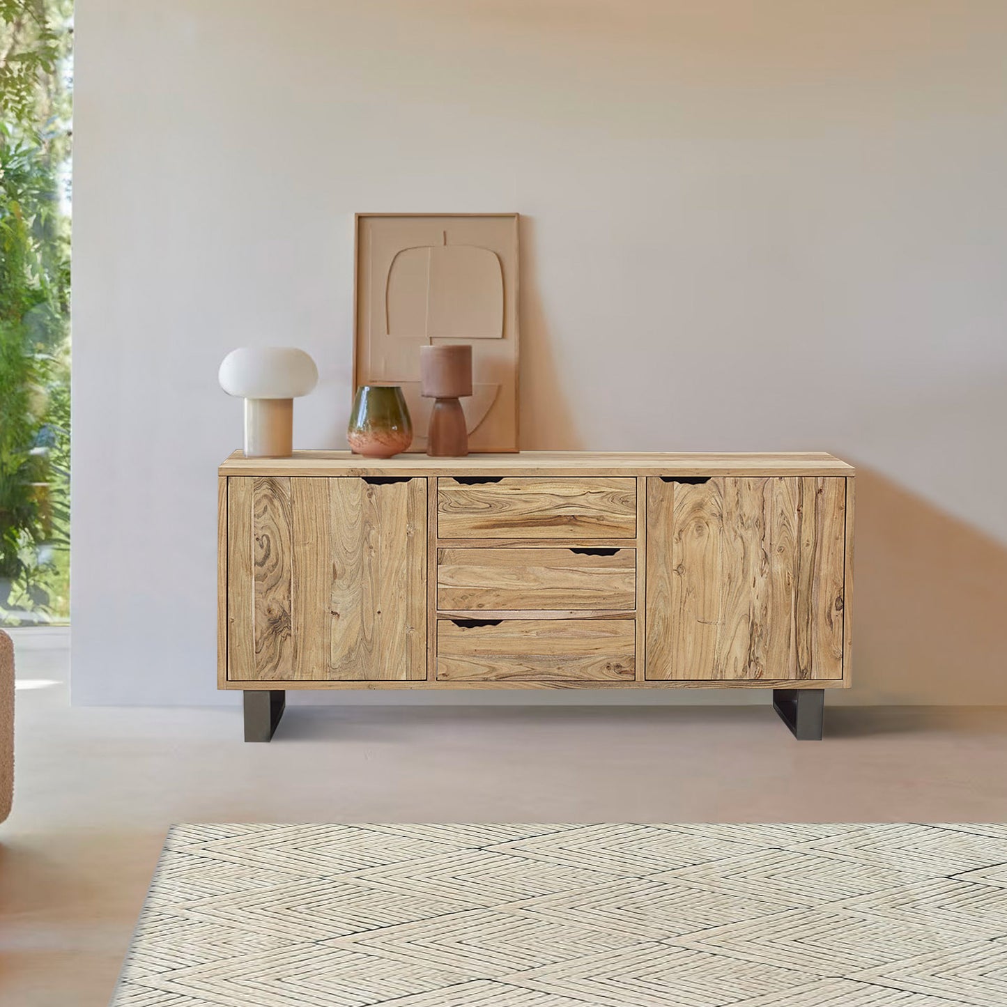 Buffet en bois | Acacia Forest
