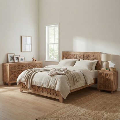 Commode 6 Tiroirs | Acacia Punjab-II