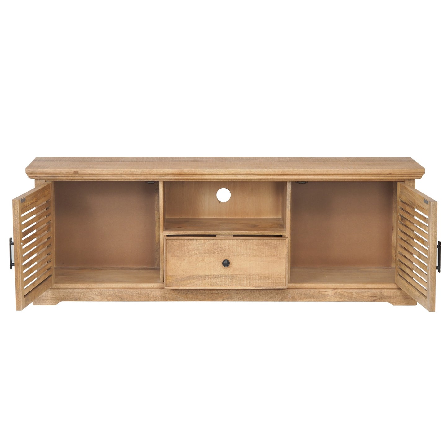 Meuble TV 2P 1T | Bois de manguier | Paran II
