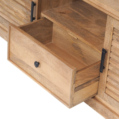 Meuble TV 2P 1T | Bois de manguier | Paran II