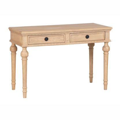 Console Boston avec objets décoratifs sur le plateau