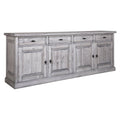 Aparador "Pinho Provence" com 4 portas e 4 gavetas