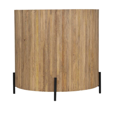 Bar meia-lua com tampo de mármore branco | Kfir II Mango
