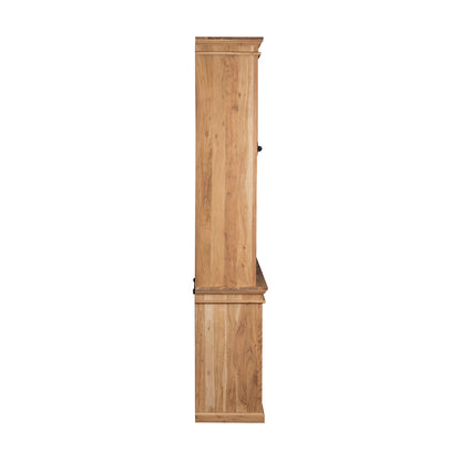 Librería de escalera H235 de acacia maciza | Pleiade IV