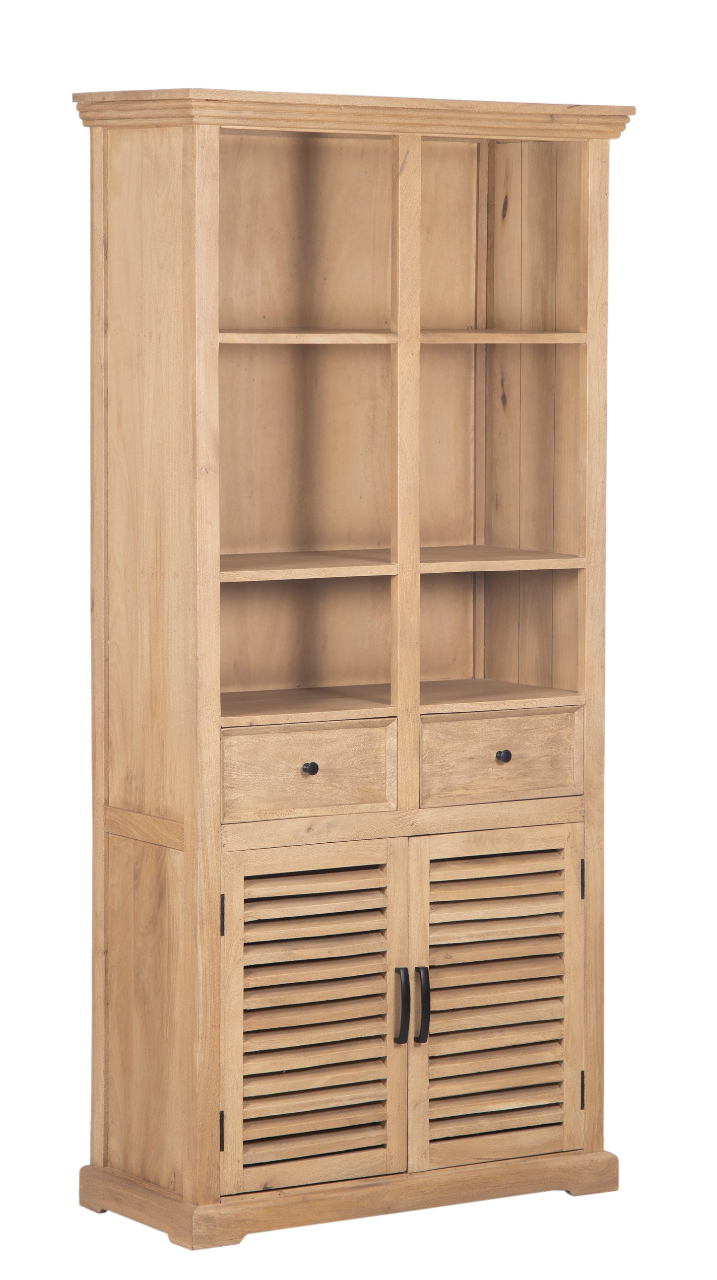 Bibliothèque en bois de manguier | Paran II