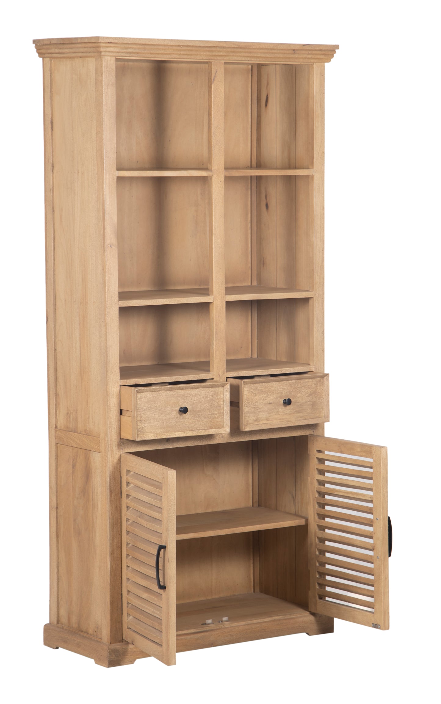 Bibliothèque en bois de manguier | Paran II