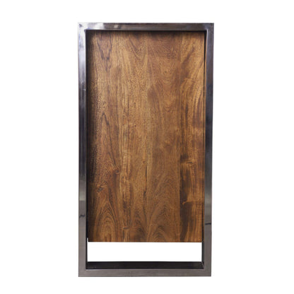 Aparador 2 portas 4 gavetas PM | Acácia Inox III