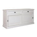 Aparador baixo com 2 portas e 2 gavetas | Pinho Hornbeam