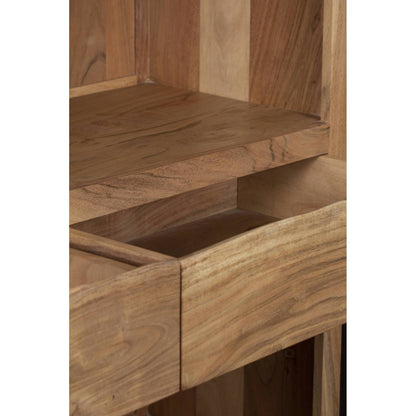 Aparador alto 2 portas 2 gavetas | Acacia Bunting