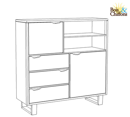 Buffet haut bois | Acacia Forest