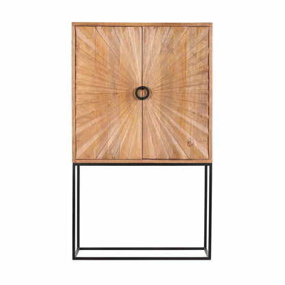 Buffet haut sculpté manguier | Solaris II