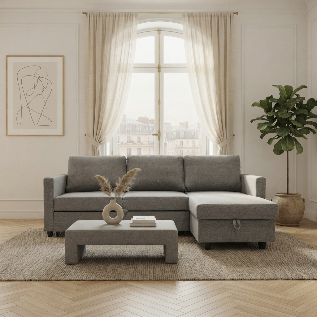 Batard couchage et chaise long coffre - MANHATTAN