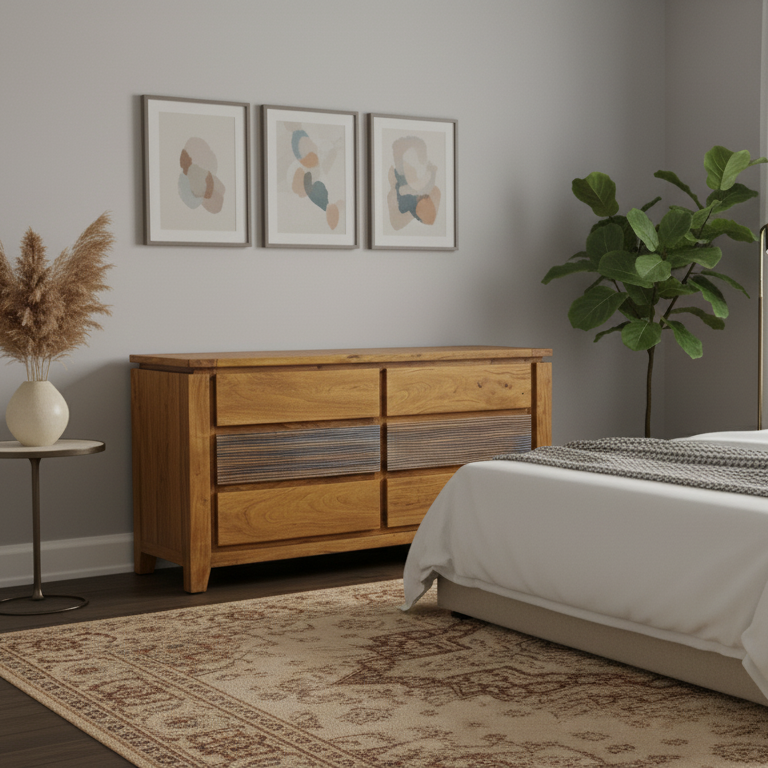 Commode 6 tiroirs | Acacia Lisboa