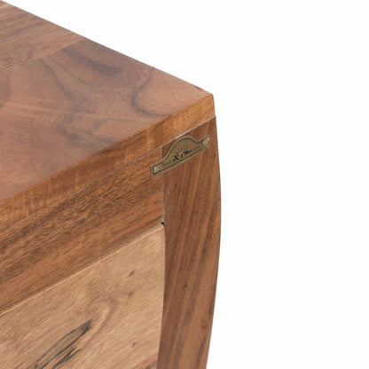 Commode 6 tiroirs en acacia massif | Moon III