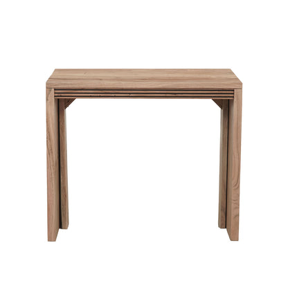 Console extensible naturelle | Acacia Katan II