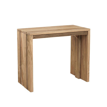 Console extensible naturelle | Acacia Katan II