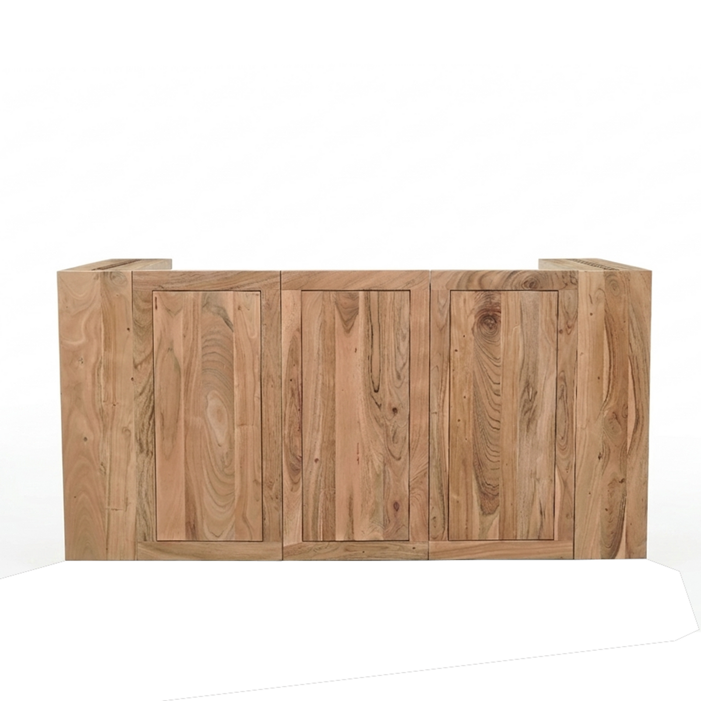 Console extensible naturelle | Acacia Katan II