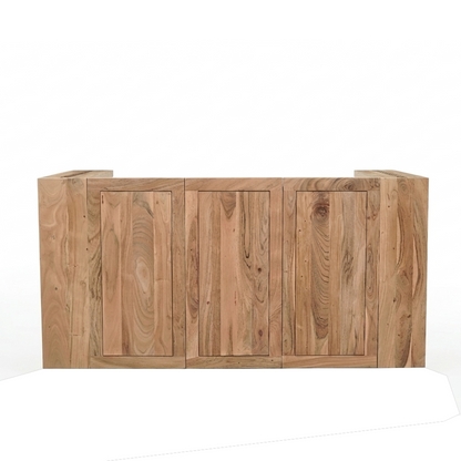 Console extensible naturelle | Acacia Katan II