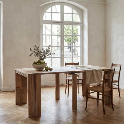 Console extensible naturelle | Acacia Katan II