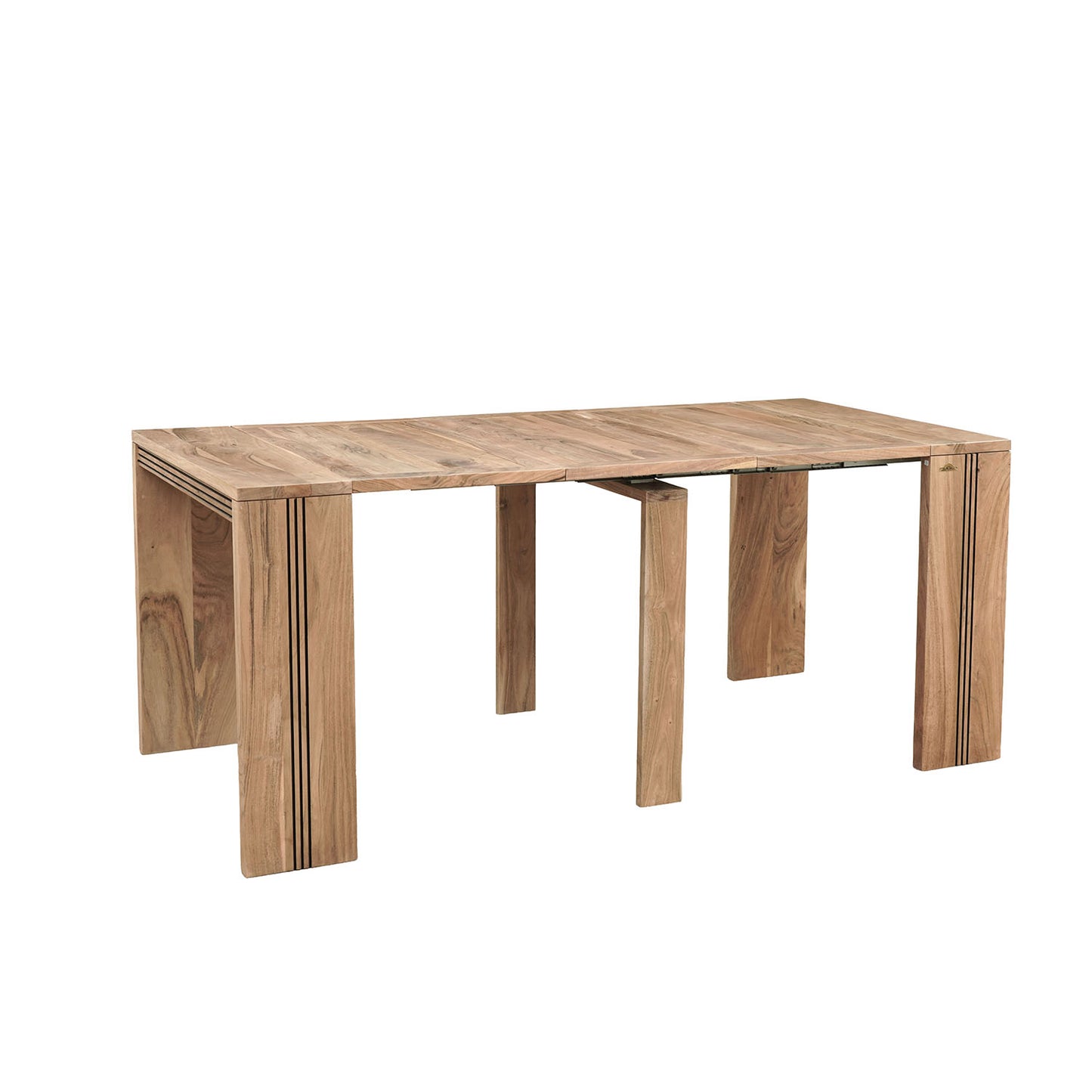 Console extensible naturelle | Acacia Katan II