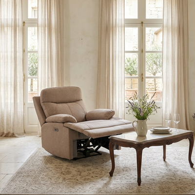 Fauteuil Relax Électrique - Hamburg Gris