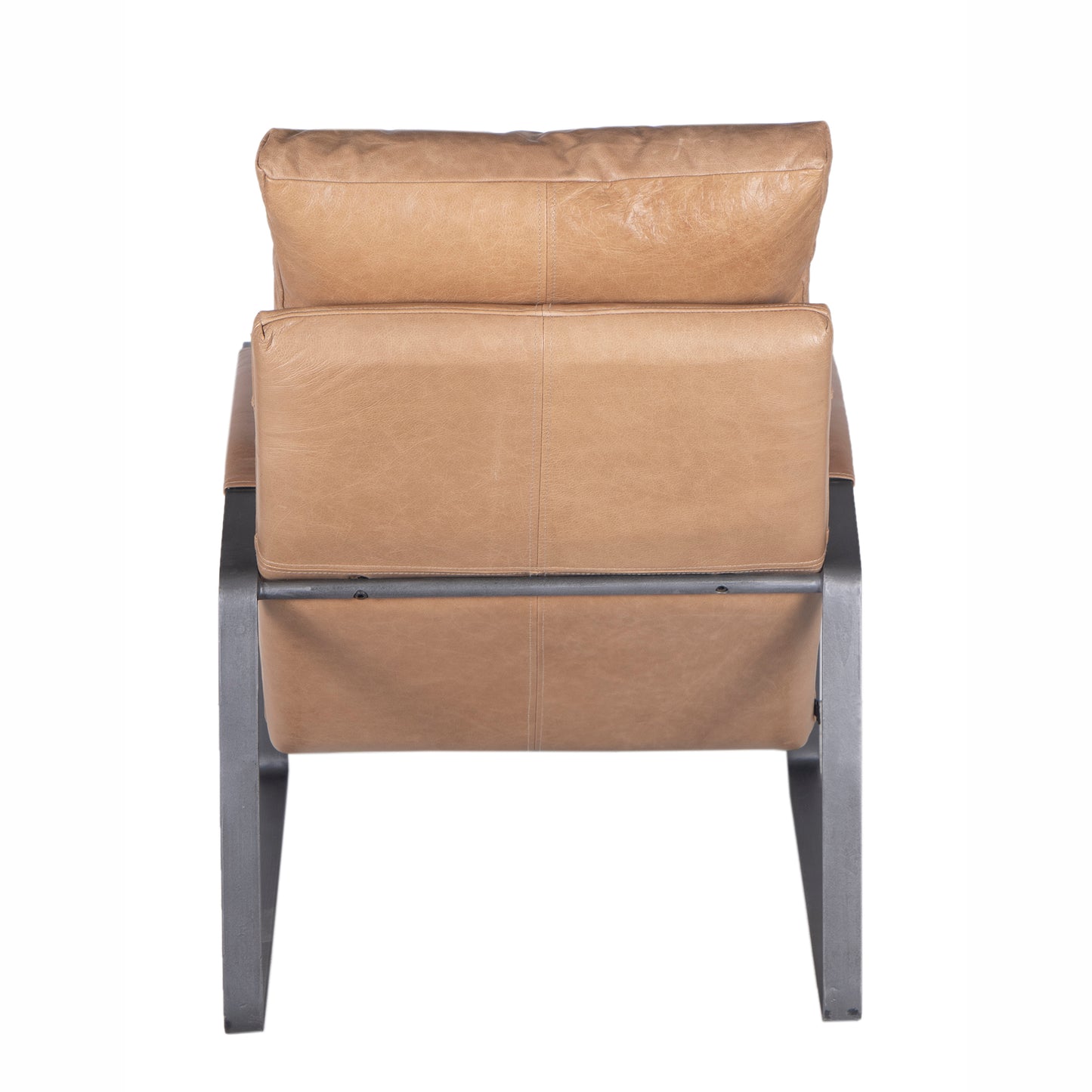 Fauteuil cuir beige – Damo