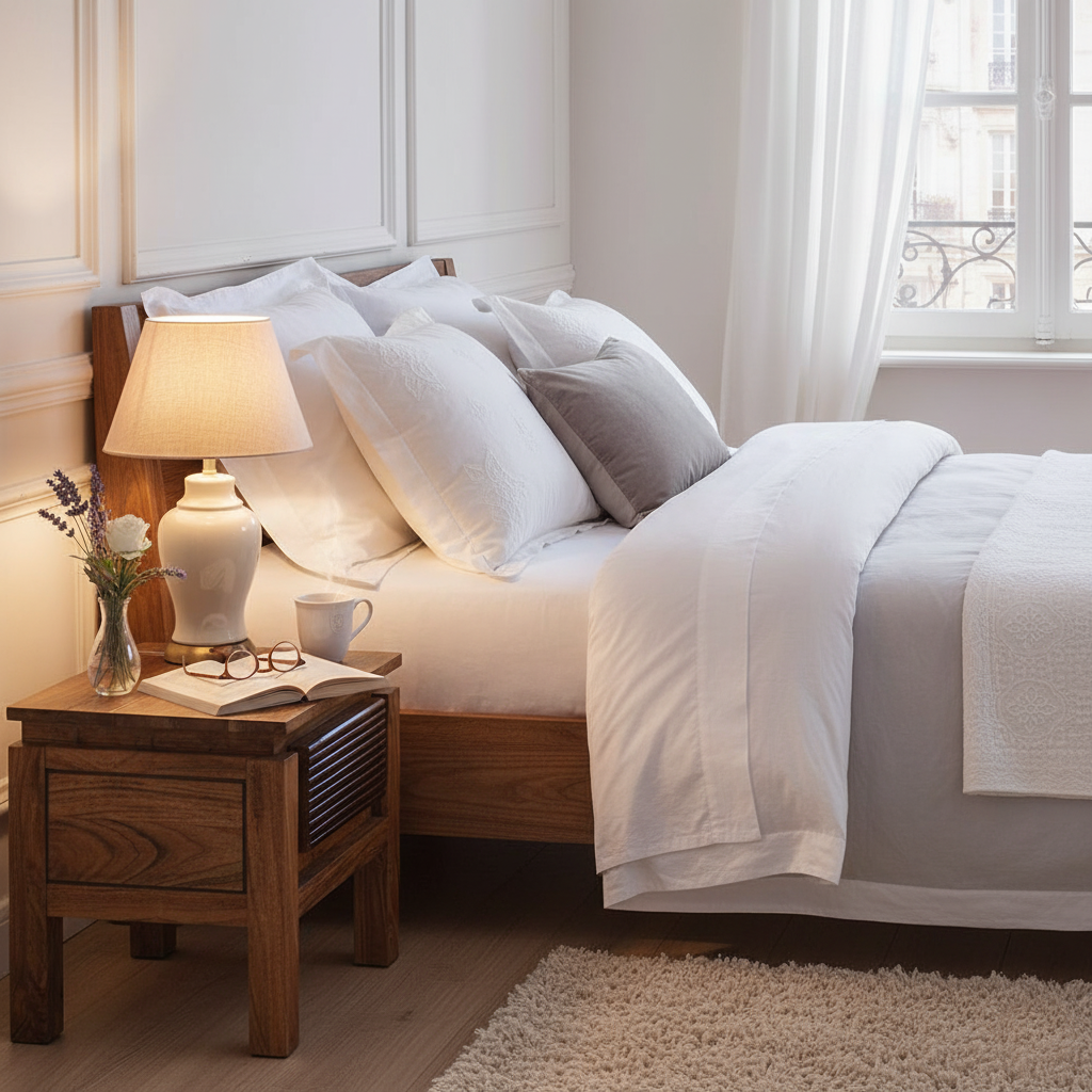 Chevet 1 tiroir | Acacia Lisboa