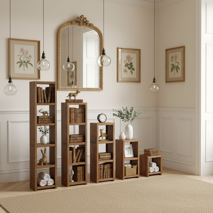 Etagères arche 4 niveaux en bois blanc h142cm - Terranova Fabrique de Styles Etagères arche 4 niveaux en bois blanc h142cm - Terranova Fabrique de Styles