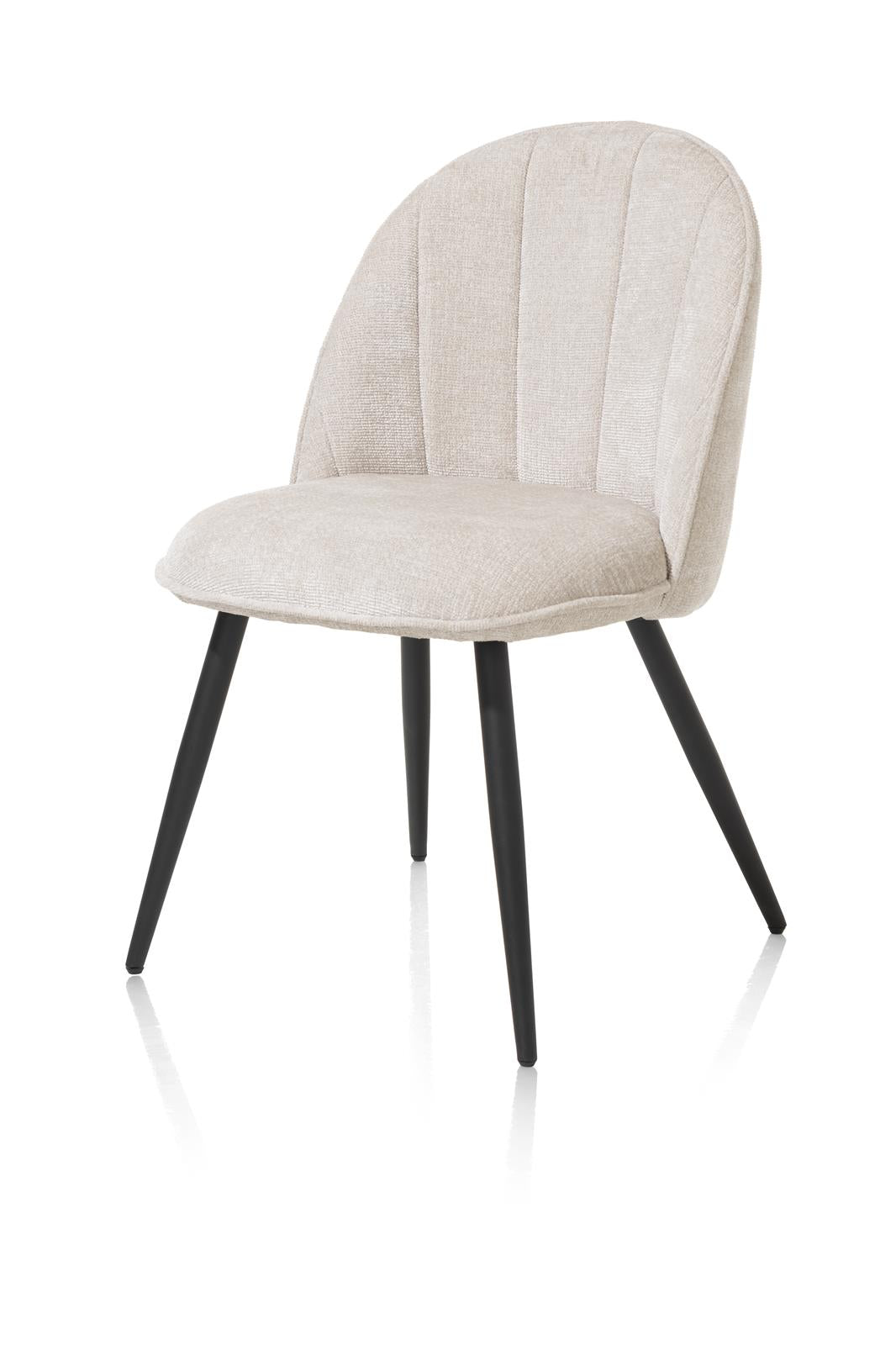 Chaise Rembourrée Creme | Arcade