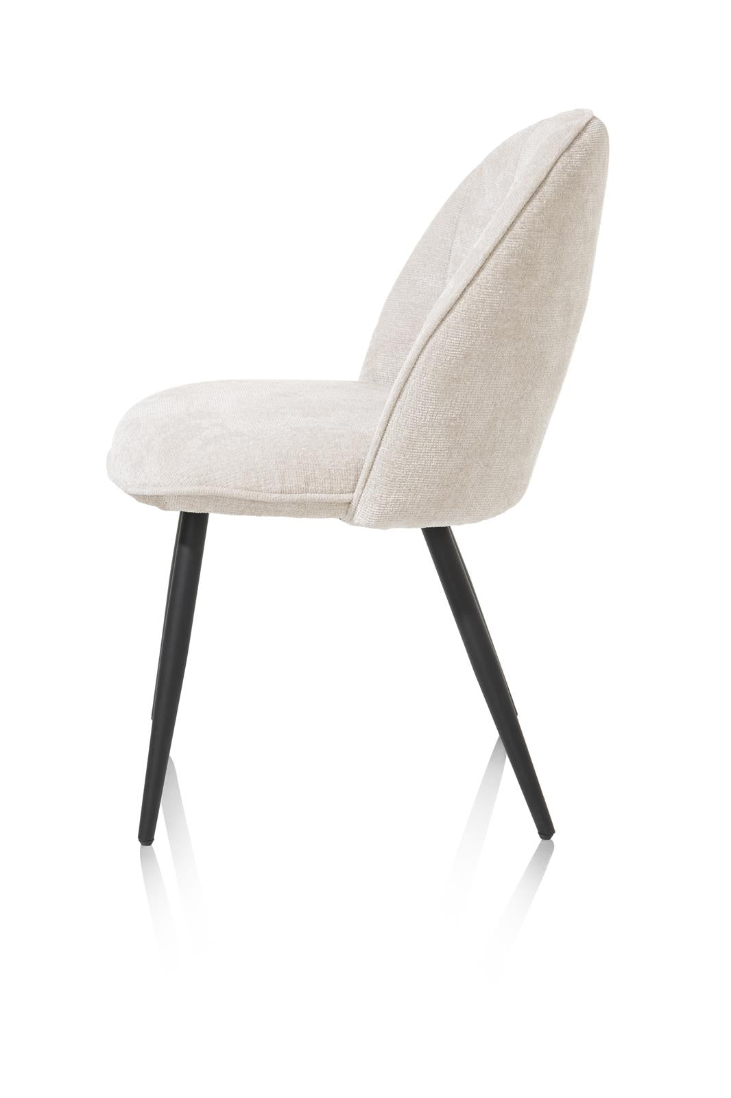 Chaise Rembourrée Creme | Arcade